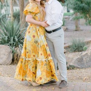 Selkie Van Gogh Sunflower Ritz